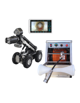 Sistema de cámaras de inspección de tuberías de rotación de 360 grados para tuberías de alcantarillado