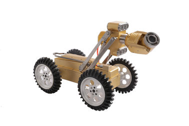 Robotic Crawler Pipe Inspection System , Crawler Inspection Camera For 250mm~2000mm Diameter Pipe