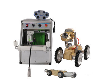 Wireless Control Sewer Pipe Inspection Crawler Camera 50 Max Climb Degree