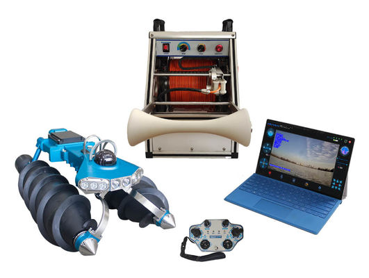 Cámara de inclinación panorámica de 360° para CCTV y sistema de inspección de alcantarillado/tubos de agua por sonar Diámetro 600 mm