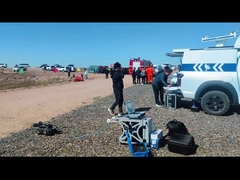 Sistema de inspección de tuberías de rastreo robótico CCTV 1500 mm 1024 * 768 Resolución